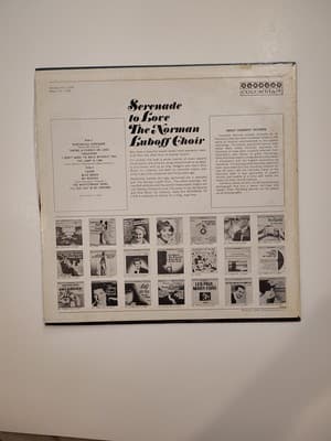 1967 Columbia/Harmony LP #HS 11206 - "Serenade To Love" -Norman Luboff Choir - Thumbnail 2