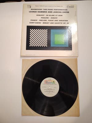 Leonid Hambro Jascha Zayde Magnificent Two Piano Performances 1962 Grand Award - Thumbnail 3