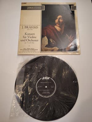 BRAHMS Violin Concerto WILHELM MELCHER SZALAR Hamburg SO Joker SM-1023 STEREO - Thumbnail 3