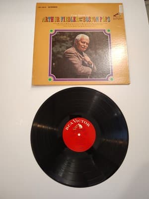 Fiedler Boston Best of Arthur Fiedler The Boston Pops LP RCA LSC-2810 VG+ Promo - Thumbnail 3