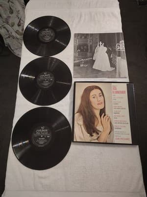 Donizetti Lucia Di Lammermoor Joan Sutherland London OSA 1327 3 LPs w/ Libretto - Thumbnail 2