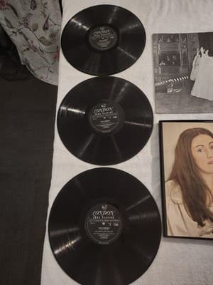 Donizetti Lucia Di Lammermoor Joan Sutherland London OSA 1327 3 LPs w/ Libretto - Thumbnail 4