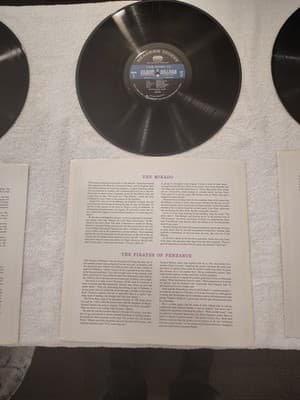 Vintage Records Vinyl The Best of Gilbert & Sullivan Boxed Collection Fold Out - Thumbnail 9