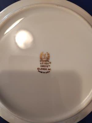 LENOX China CHRISTIE Coupe Soup Bowl L CHR 7 3/4" - Thumbnail 4