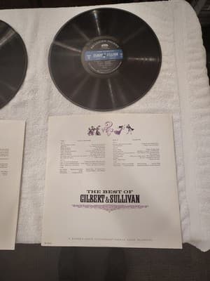 Vintage Records Vinyl The Best of Gilbert & Sullivan Boxed Collection Fold Out - Thumbnail 7