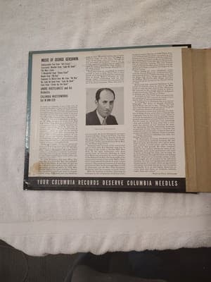 M69 ANDRE KOSTELANETZ AND HIS ORCHESTRA MUSIC-GEORGE GERSHWIN 4 RECORDS 78 Rpm - Thumbnail 2