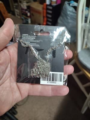 Disney Love Silver Mickey Necklace - Thumbnail 2