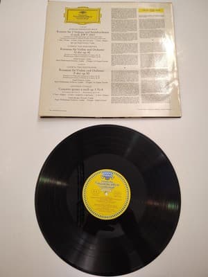 DAVID UND IGOR OISTRACH -BACH / BEETHOVEN / VIVALDI- 1964 GERMAN LP VIOLIN - Thumbnail 3