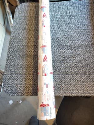 8 Pack Christmas Wrapping Paper Rolls Various Prints And Square Ft-NEW - Thumbnail 10