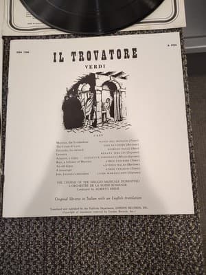VERDI "IL TROVATORE" 1958 London Records Boxed Set | OSA 1304 - Thumbnail 5