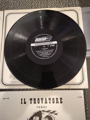 VERDI "IL TROVATORE" 1958 London Records Boxed Set | OSA 1304 - Thumbnail 7