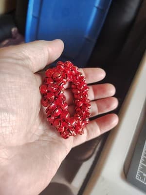 Cute wreath of Gold and Silver Metal Bells - Thumbnail 2