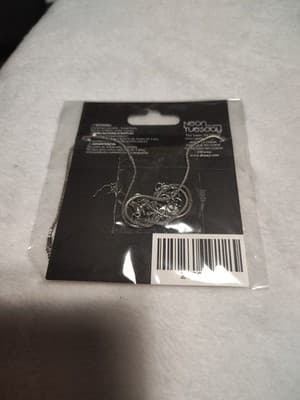 Disneyland Minnie Mouse Autograph 18” Necklace Charm Disney New - Thumbnail 2