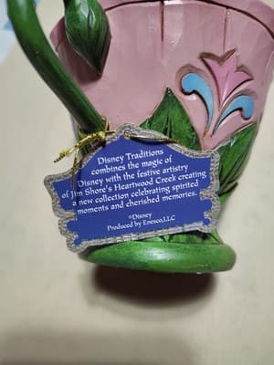 Jim Shore Disney Traditions Tink Sitting in Flower 6008076 - Thumbnail 3