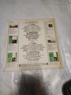 MARIA VARRO Piano LISZT SMETANA BEETHOVEN SCHUMANN COULTHARD Joker SM-1040 LP NM - Thumbnail 2