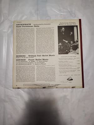 VON KARAJAN Gaite Parisienne Ballet ANGEL RECORDS Stereo S 35607 Vinyl LP Sealed - Thumbnail 2