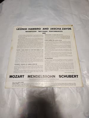 Leonid Hambro and Jascha Zayde: Magnificent Two-Piano Performances (Mozart, Mend - Thumbnail 2