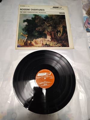 Rossini Overtures The Paris Conservatoire Orchestra, Peter Maag - 12” LP - Thumbnail 3