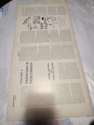 PERSUASIVE PERCUSSION VOLUME 2 TERRY SNYDER LP VINYL GATEFOLD RECORD 1959 Dl - Thumbnail 3