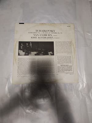 VAN CLIBURN - Tchaikovsky - Piano Concerto No. 1 LP 1958 RCA Red Seal LM-2252VG+ - Thumbnail 2