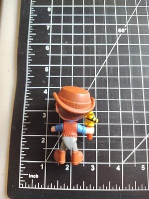 Blippi cowboy cake topper bendable action figure - Thumbnail 2