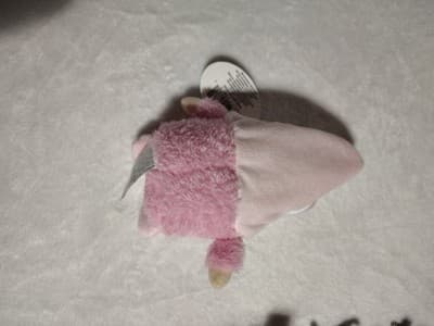Fuzzy Friends Easter Plush Gnome with Bunny Ears - Pink/Pink, 7” - Thumbnail 2
