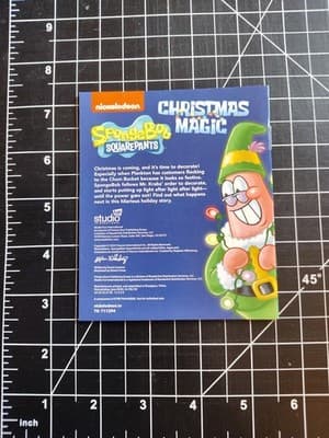 Nickelodeon Fun Studio Intl. Mini Book SpongeBob Christmas Magic - Thumbnail 2