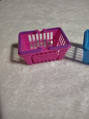 Shopkins 2 Shopping Baskets Plastic Toys Moose Enterprise - Thumbnail 2