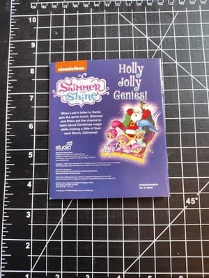 Nickelodeon Fun Studio Intl. Mini Book Shimmer And Shine Holly Jolly Genies - Thumbnail 2