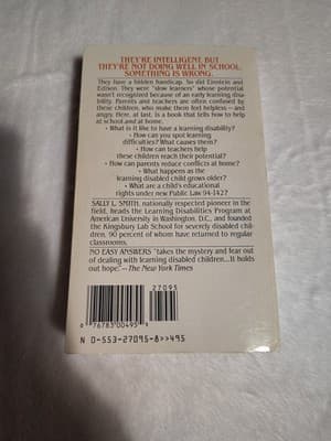 No Easy Answers : The Learning Disabled Child by Sally L. Smith (1980, Paperback - Thumbnail 2