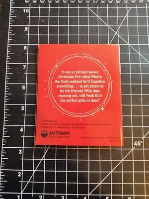 Disney Autumn Publishing Mini Book Winnie The Pooh The Sweetest Christmas - Thumbnail 2