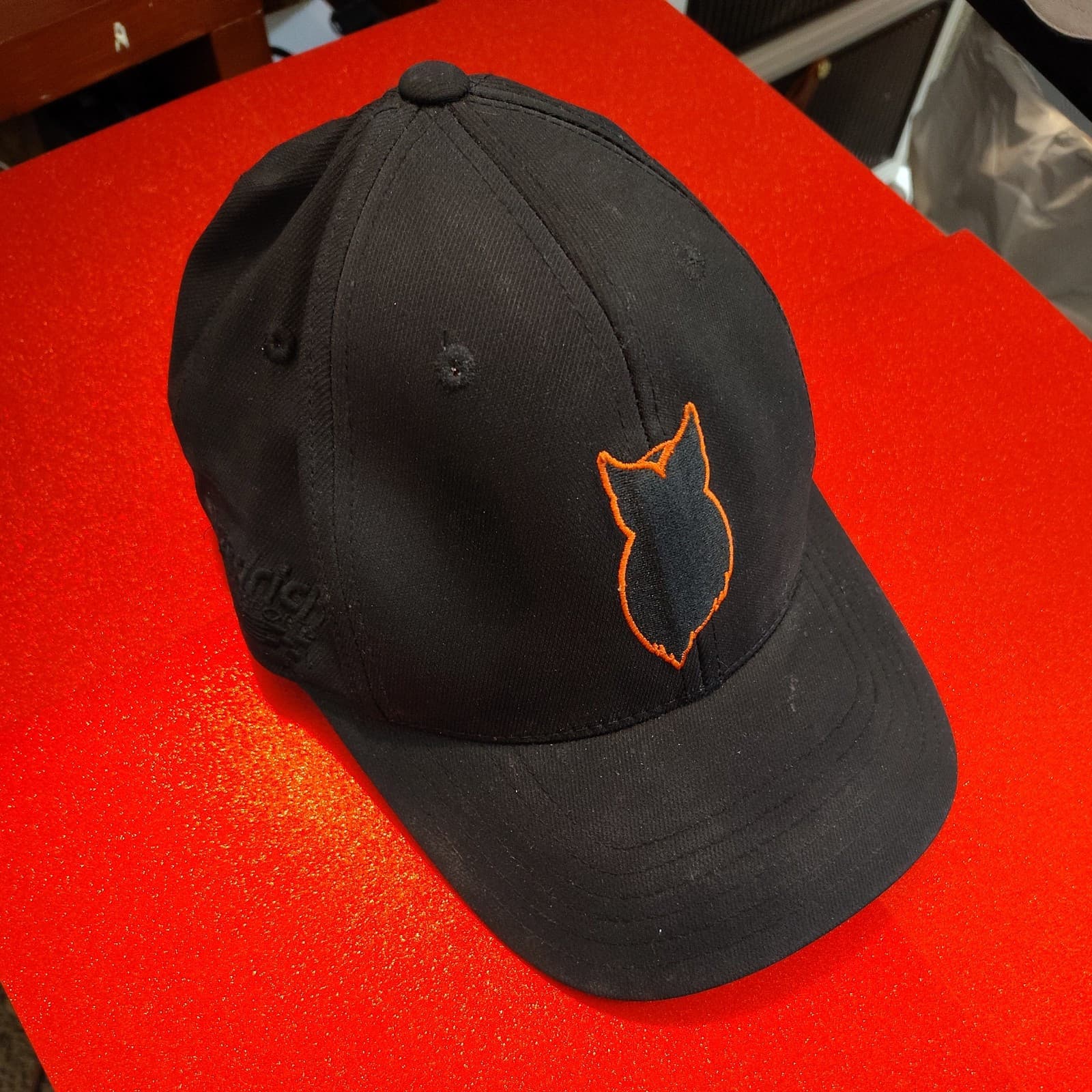 Hooters Restaurant Baseball Cap Hat Black SnapBack 83 NASCAR , Snap Back Otto - Thumbnail 3