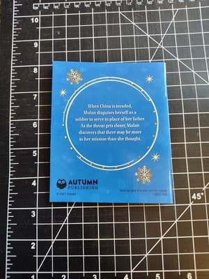 Disney Advent Calendar Many Book Autumn Publishing Mulan - Thumbnail 2