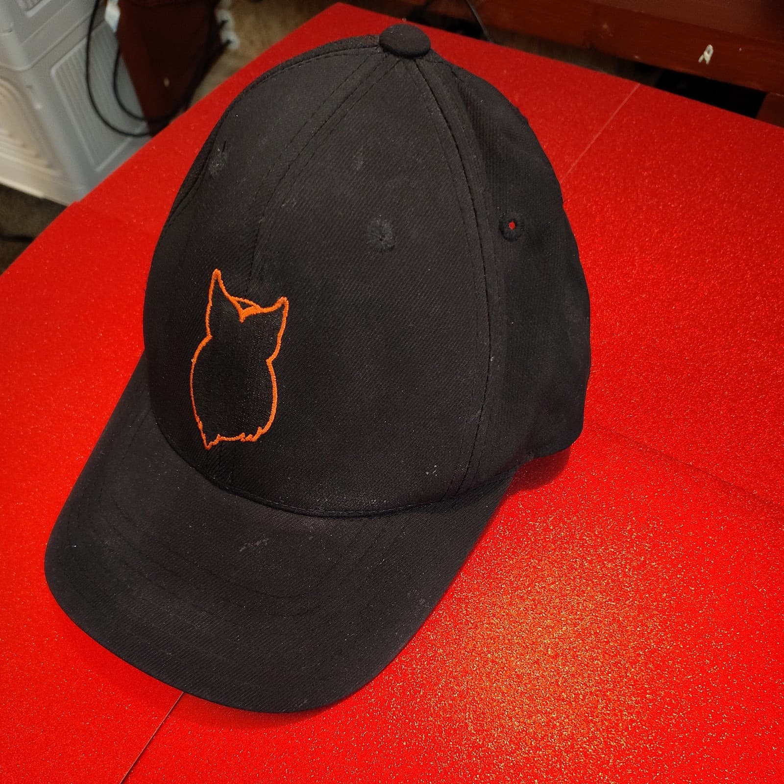 Hooters Restaurant Baseball Cap Hat Black SnapBack 83 NASCAR , Snap Back Otto - Thumbnail 2