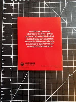 Disney Advent Calendar Many Book Autumn Publishing Donald's Christmas Gift - Thumbnail 2