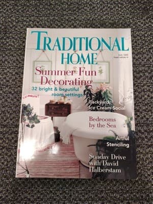 (NEW) Traditional Home Magazine JULY 1995 SUMMER FUN DECORATING Fast Free Ship