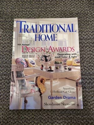 Traditional Home Magazine ~ May 1995 ~ 4th Annual Design Awards