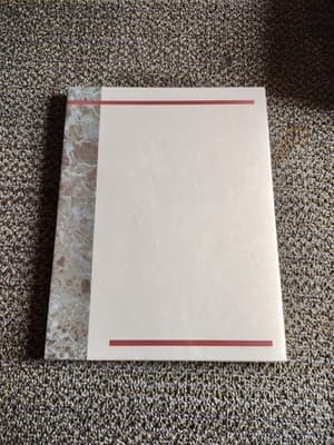 Geographics Marbled Edge Letterhead Printer Paper 100 - 8.5" x 11" Sheets New - Thumbnail 2