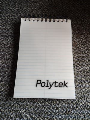 Steno Pads 6"x9" 1 Pack Lined Paper 120 Sheets