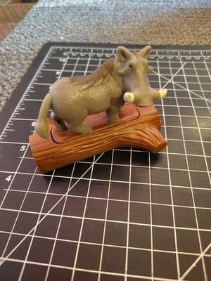 Pumbaa Lion King Pride Rock Happy Meal Toy Figure Cake Topper #8 2019 McDonalds