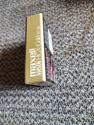 Maxwell TC-30 HGX Gold VHS-C Video Camcorder Tape Premium High Grade - Thumbnail 3