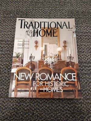 TRADITIONAL HOME MAGAZINE April 2002