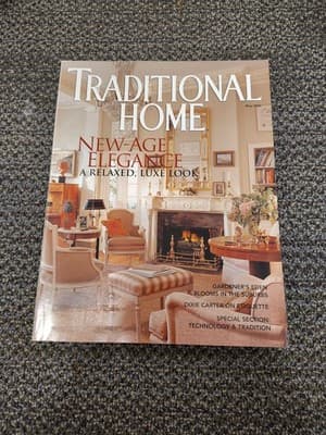 2000 May Traditional Home Magazine Blooms In The Suburbs (CP57)