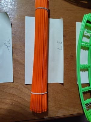 611 KNEX Rods & Connectors Mix Standard Classic Parts Replace K'NEX - Thumbnail 20