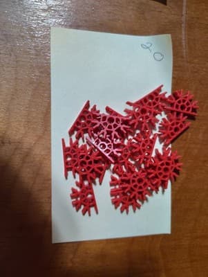 611 KNEX Rods & Connectors Mix Standard Classic Parts Replace K'NEX - Thumbnail 7