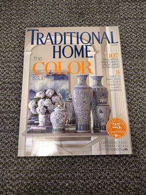 Traditional Home APRIL 2014 Magazine THE COLOR ISSUE