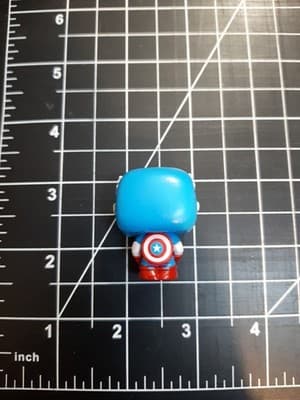 2019 Marvel Funko Captain America Mini Pint Size Heroes 1.5"T Action Figure - Thumbnail 2