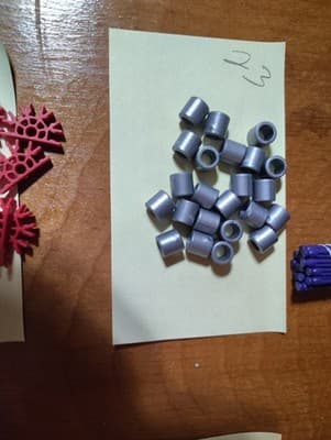 611 KNEX Rods & Connectors Mix Standard Classic Parts Replace K'NEX - Thumbnail 10