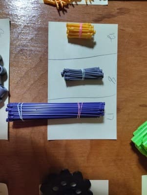 611 KNEX Rods & Connectors Mix Standard Classic Parts Replace K'NEX - Thumbnail 15