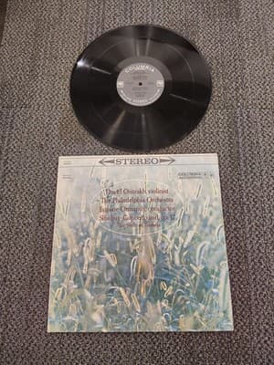 David Oistrakh Sibelius Violin Concerto Columbia Records 1960 MS 6157 VG+/ VG